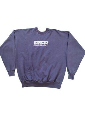 Vintage Christmas MC Energy Sportswear Sweater My Grandkids Snow Me Over Size XL